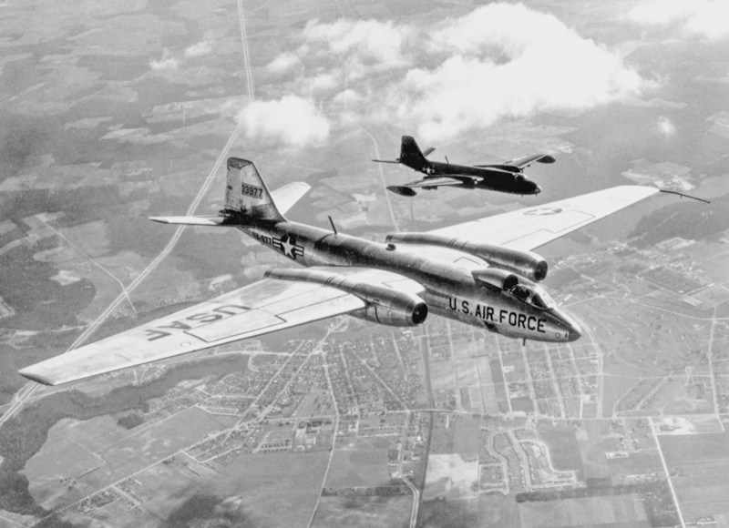 RB-57D Group A with RB-57A