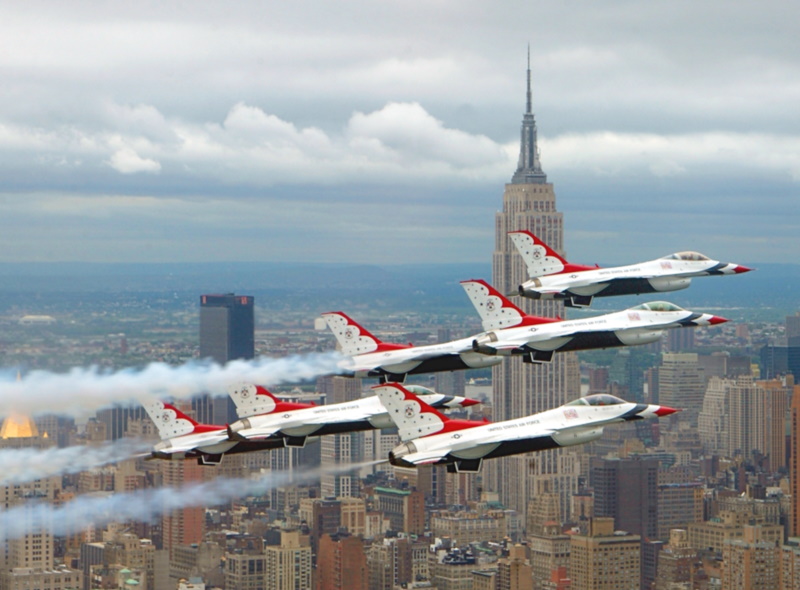 USAF F-16s 