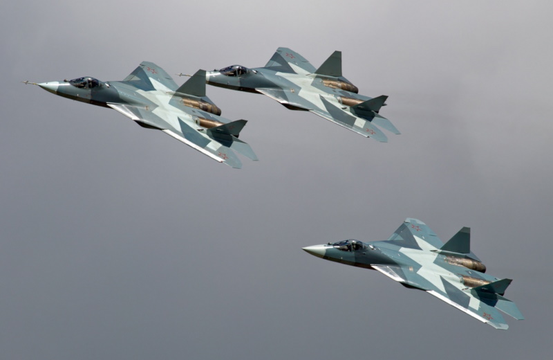 Sukhoi Su-57s